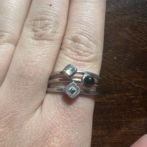 Kendra Scott Gemma Ring Set of 3 - Size 9